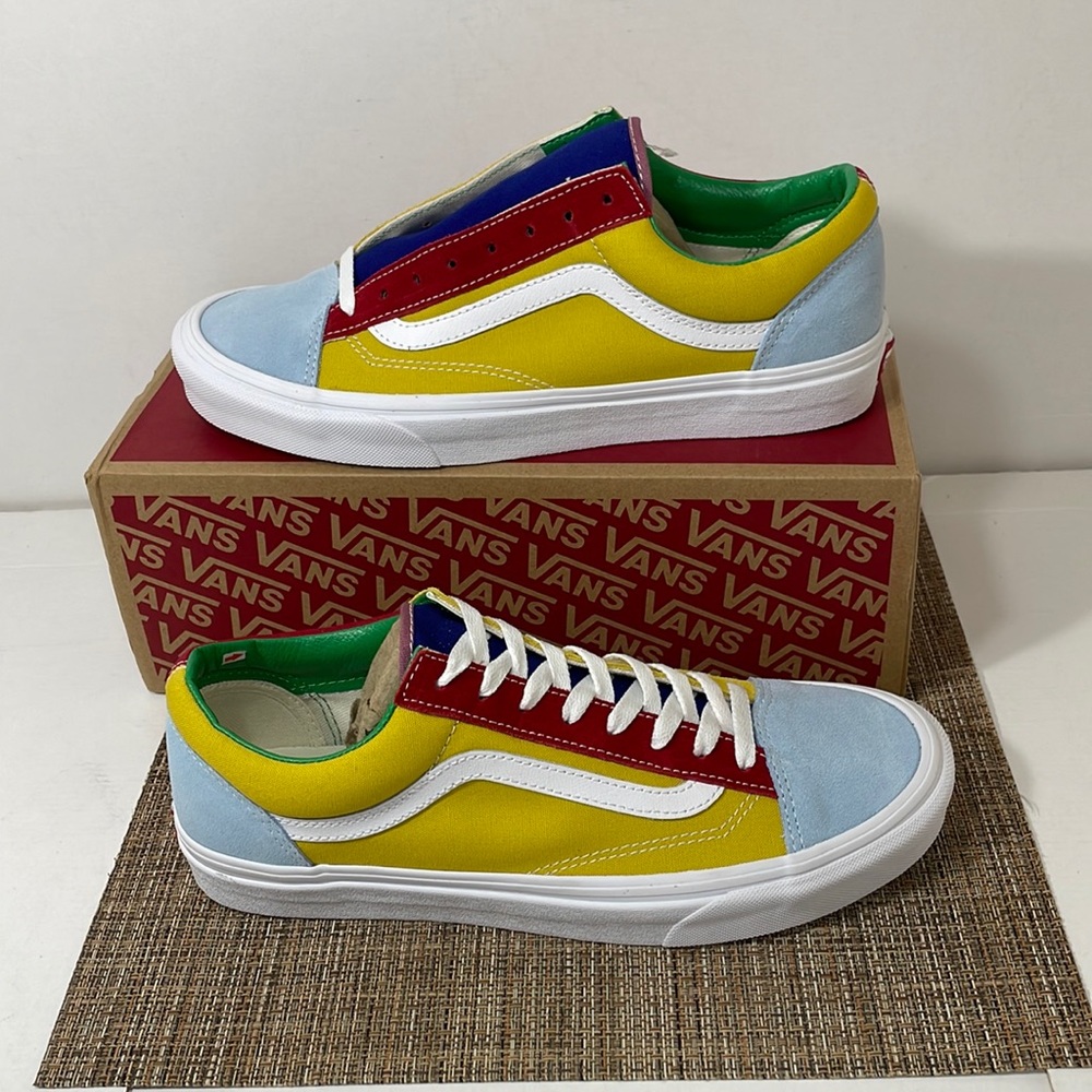 Vans Old skool Style 36 Sunshine Multi colors true white